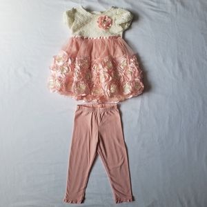 Nannette Baby 18M Dress with Leggings